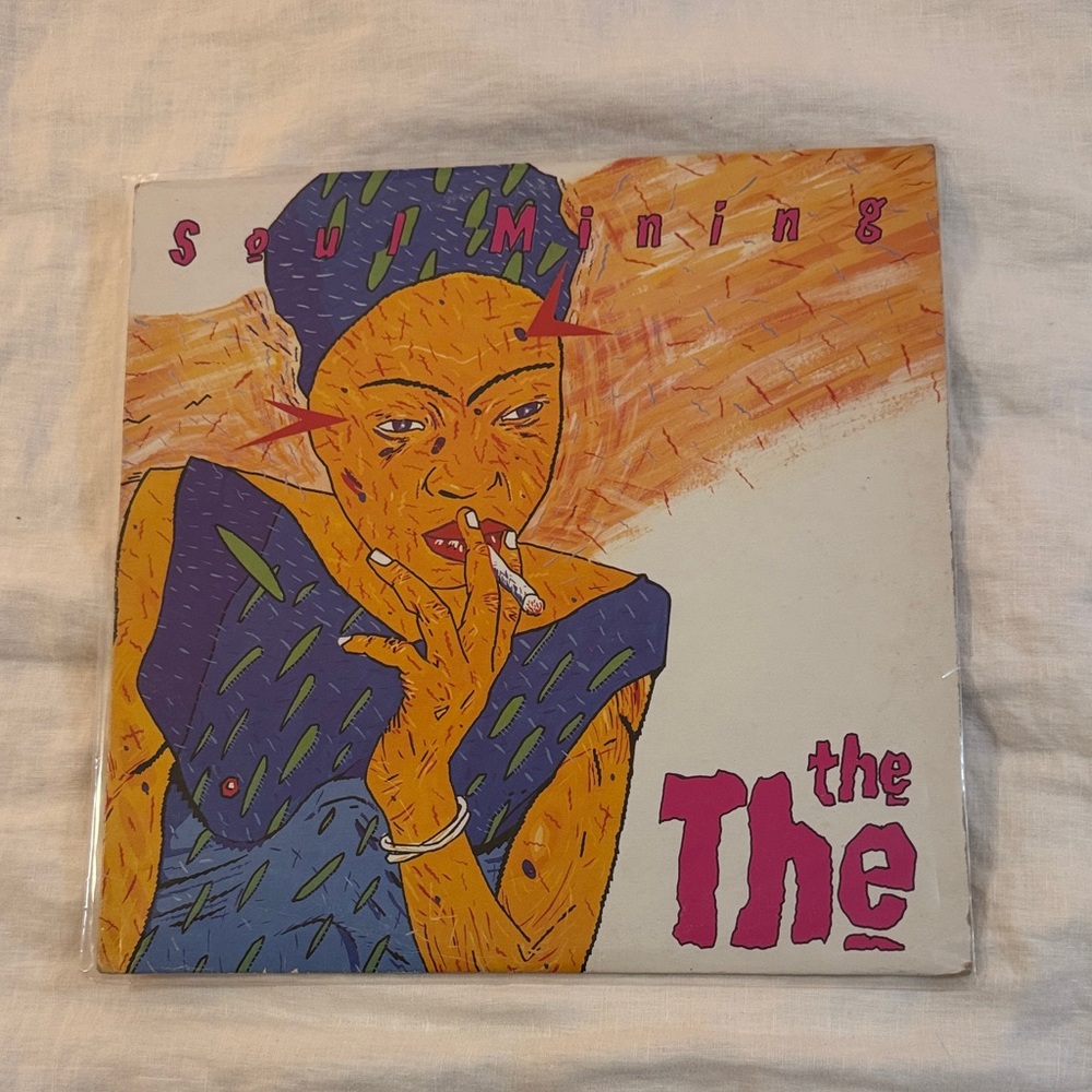 Vintage vinyl:  "Soul Mining" by "The The"
